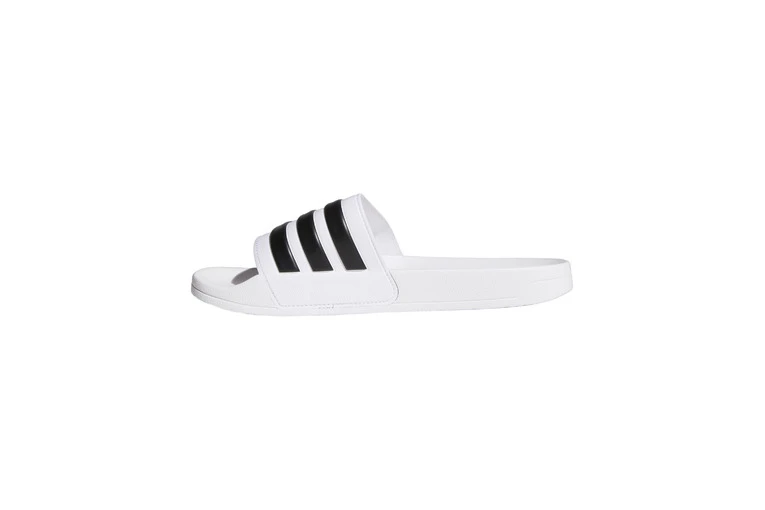 Adidas Adilette Shower Slipper Wit/zwart Dames 4 Adidas Adilette Shower Slipper Wit/zwart Dames - Afbeelding 2