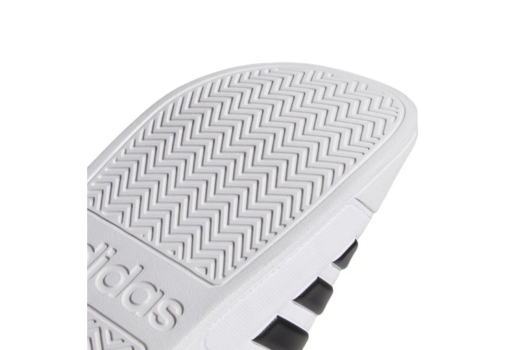 Adidas Adilette Shower Slipper Wit/zwart Dames 6 Adidas Adilette Shower Slipper Wit/zwart Dames - Afbeelding 4