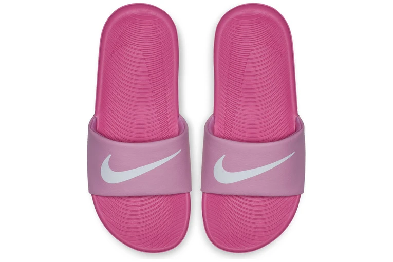 Nike Kawa Slide Slippers Roze/wit Dames 3 Nike Kawa Slide Slippers Roze/wit Dames
