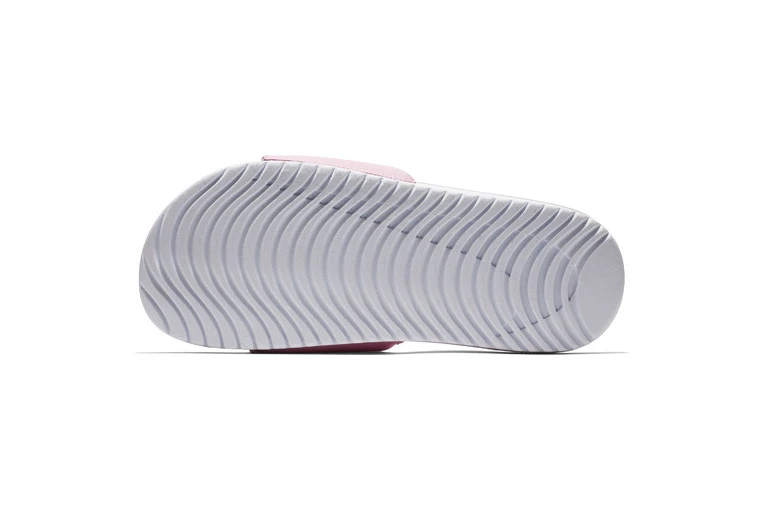 Nike Kawa Slide Slippers Roze/wit Dames 6 Nike Kawa Slide Slippers Roze/wit Dames - Afbeelding 4