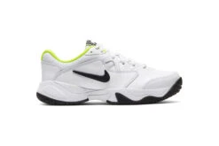 NikeCourt Jr. Lite 2 Tennisschoen Wit/zwart KIDS