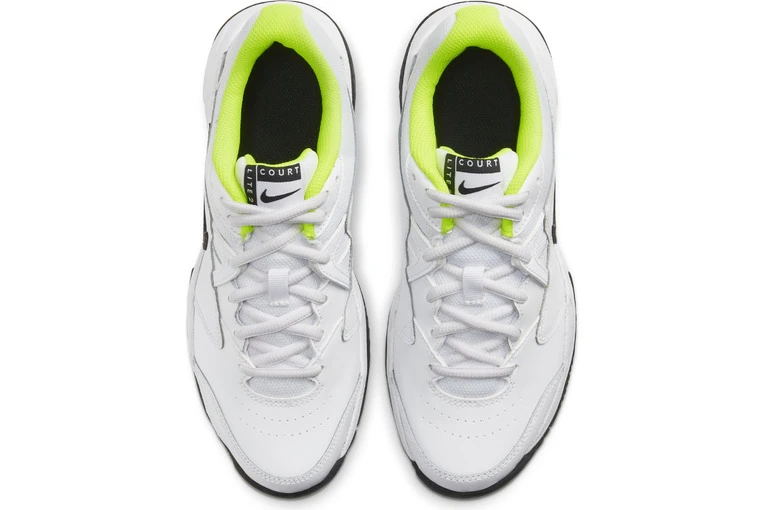 NikeCourt Jr. Lite 2 Tennisschoen Wit/zwart KIDS 6 NikeCourt Jr. Lite 2 Tennisschoen Wit/zwart KIDS - Afbeelding 4