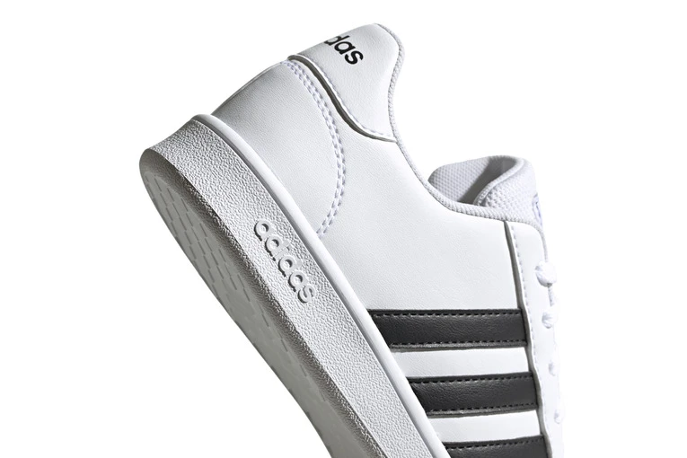 Adidas Sneaker Grand Court Wit/zwart KIDS 6 Adidas Sneaker Grand Court Wit/zwart KIDS - Afbeelding 4