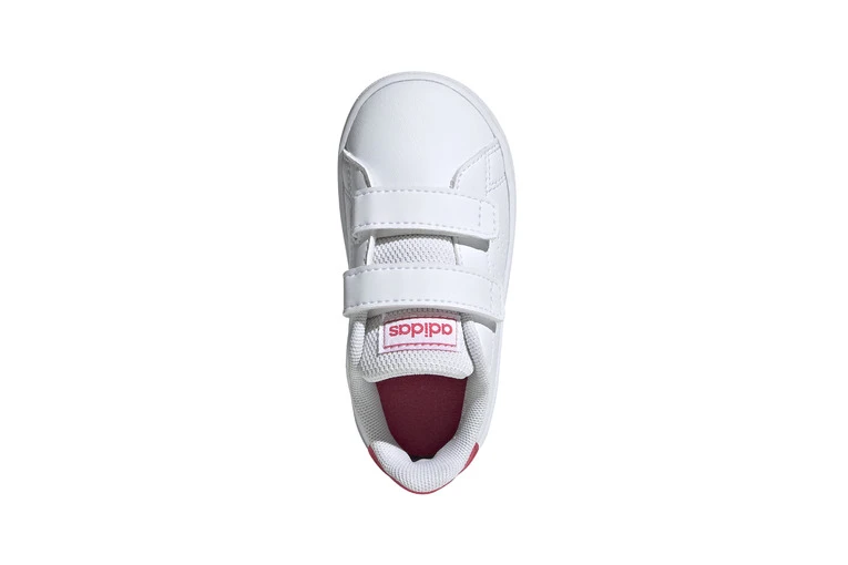 Adidas Sneaker Advantage Wit/roze Peuters 5 Adidas Sneaker Advantage Wit/roze Peuters - Afbeelding 3