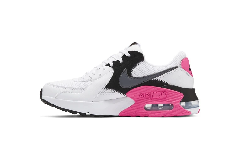 Nike Air Max Excee Wit/roze/zwart Dames 4 Nike Air Max Excee Wit/roze/zwart Dames - Afbeelding 2