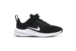 Nike Loopschoen Downshifter 10 Velcro Zwart KIDS