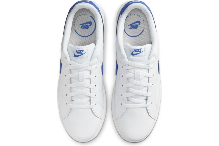 Nike Sneaker Court Royale 2 Low Wit/blauw Heren 6 Nike Sneaker Court Royale 2 Low Wit/blauw Heren - Afbeelding 4