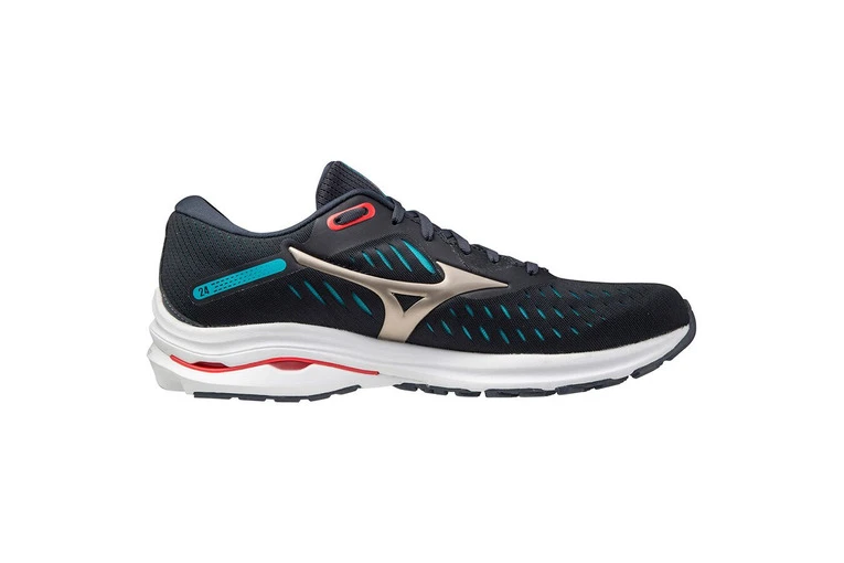 Mizuno Wave Rider 24 Loopschoen Blauw Heren 3 Mizuno Wave Rider 24 Loopschoen Blauw Heren