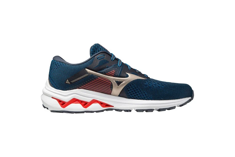 Mizuno Wave Inspire 17 Loopschoen Blauw Heren 3 Mizuno Wave Inspire 17 Loopschoen Blauw Heren