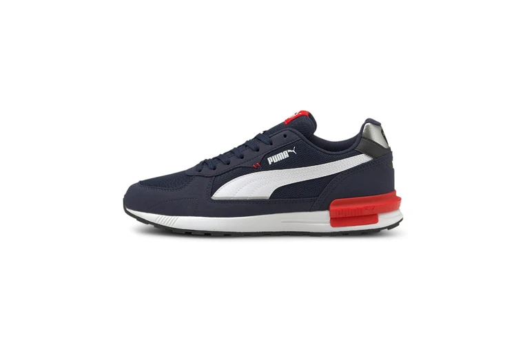Puma Graviton Sneaker Blauw/wit/rood Heren 4 Puma Graviton Sneaker Blauw/wit/rood Heren - Afbeelding 2