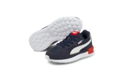 Puma Graviton Jr Sneaker Blauw/wit/rood KIDS - Maat 32-35 -Schoenenwinkel 37092245 3