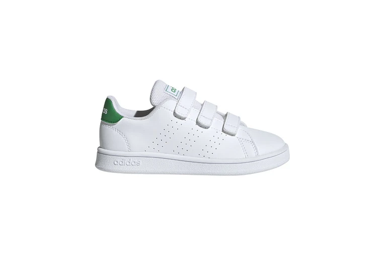 Adidas Advantage Sneaker Wit/groen Kids 3 Adidas Advantage Sneaker Wit/groen Kids