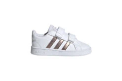 Adidas Grand Court I Sneaker Wit/granite Meisjes