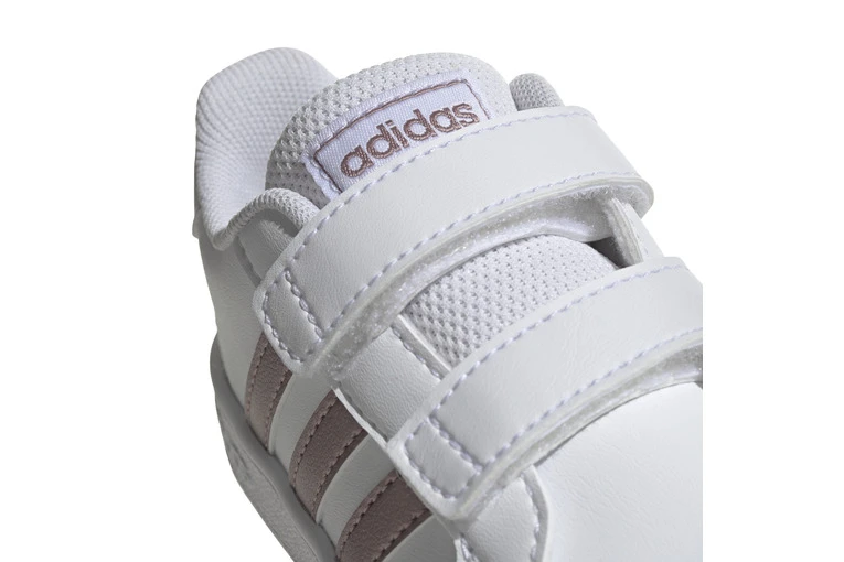 Adidas Grand Court I Sneaker Wit/granite Meisjes 6 Adidas Grand Court I Sneaker Wit/granite Meisjes - Afbeelding 4
