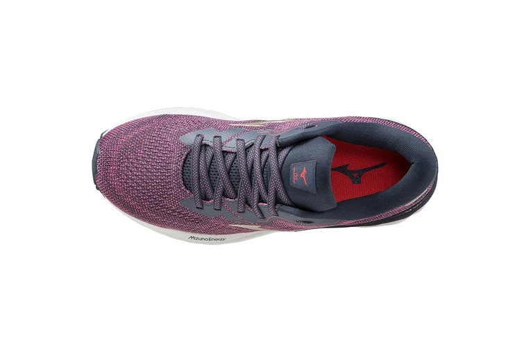 Mizuno Wave Skyrise 2 Loopschoen Roze Dames 5 Mizuno Wave Skyrise 2 Loopschoen Roze Dames - Afbeelding 3