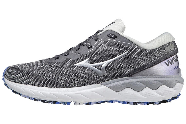 Mizuno Wave Skyrise 2 Loopschoen Grijs Dames 4 Mizuno Wave Skyrise 2 Loopschoen Grijs Dames - Afbeelding 2