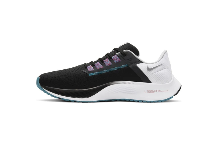 Nike Air Zoom Pegasus 38 Loopschoen Zwart/zilver Heren 4 Nike Air Zoom Pegasus 38 Loopschoen Zwart/zilver Heren - Afbeelding 2