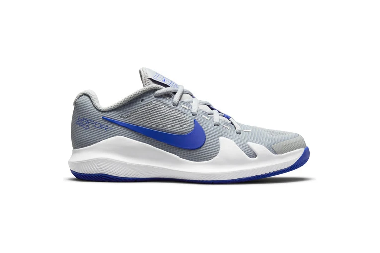 NikeCourt Jr. Vapor Pro Tennisschoen Grijs/blauw Kids 3 NikeCourt Jr. Vapor Pro Tennisschoen Grijs/blauw Kids