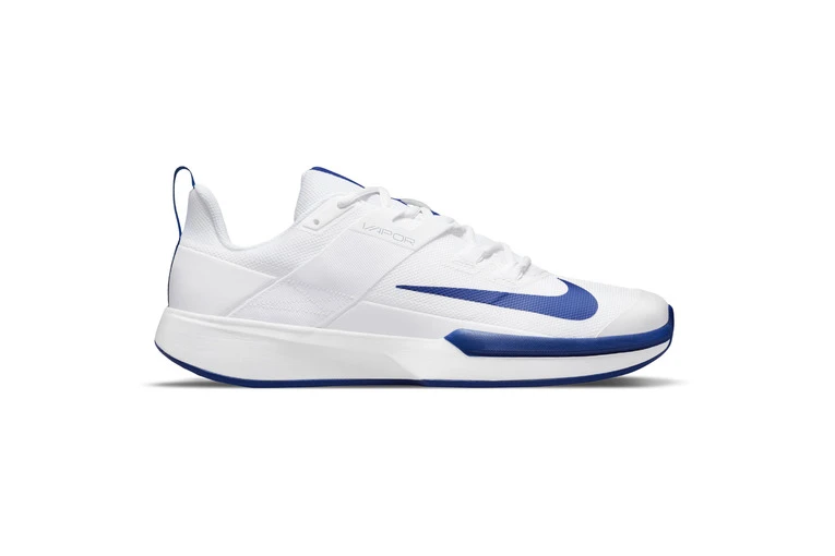 NikeCourt Vapor Lite HC Tennisschoen Wit/blauw Heren 3 NikeCourt Vapor Lite HC Tennisschoen Wit/blauw Heren