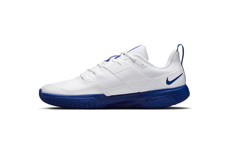 NikeCourt Vapor Lite HC Tennisschoen Wit/blauw Heren 4 NikeCourt Vapor Lite HC Tennisschoen Wit/blauw Heren - Afbeelding 2