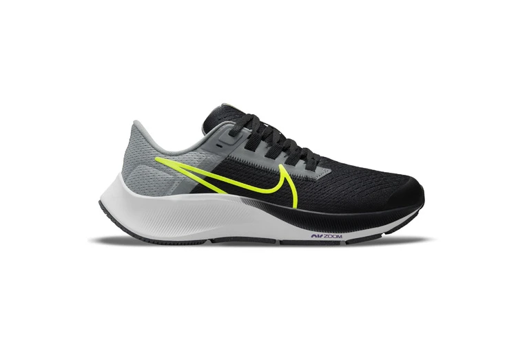 Nike Air Zoom Pegasus 38 Loopschoen Grijs/geel Kids 3 Nike Air Zoom Pegasus 38 Loopschoen Grijs/geel Kids