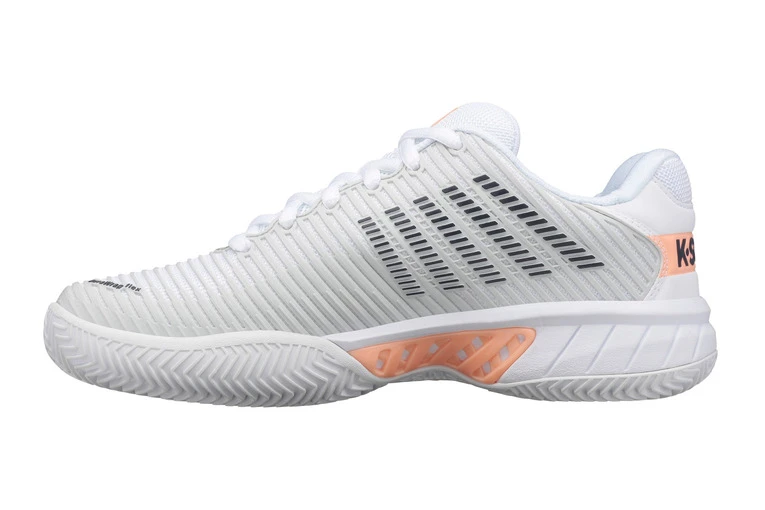 K-Swiss Hypercourt Express 2 HB Tennisschoen Wit Dames 4 K-Swiss Hypercourt Express 2 HB Tennisschoen Wit Dames - Afbeelding 2