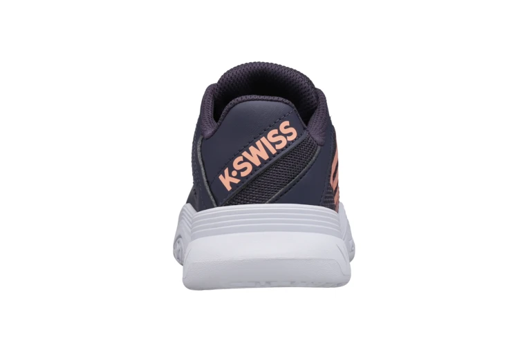 K-Swiss K.Swiss Court Express Omni Tennisschoen Graystone/peach Nectar KIDS 6 K-Swiss K.Swiss Court Express Omni Tennisschoen Graystone/peach Nectar KIDS - Afbeelding 4