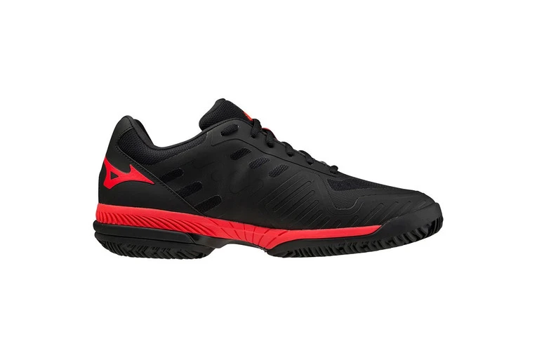 Mizuno Wave Exceed SL 2 CC Tennisschoen Zwart/rood Heren 3 Mizuno Wave Exceed SL 2 CC Tennisschoen Zwart/rood Heren