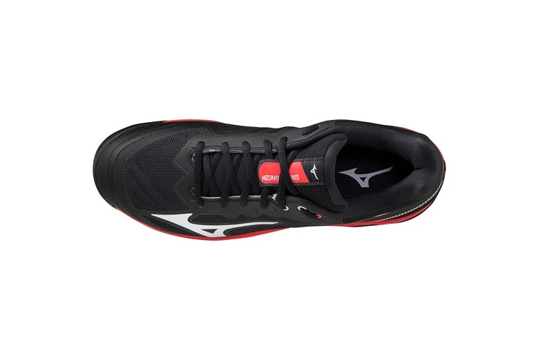 Mizuno Wave Exceed SL 2 CC Tennisschoen Zwart/rood Heren 5 Mizuno Wave Exceed SL 2 CC Tennisschoen Zwart/rood Heren - Afbeelding 3