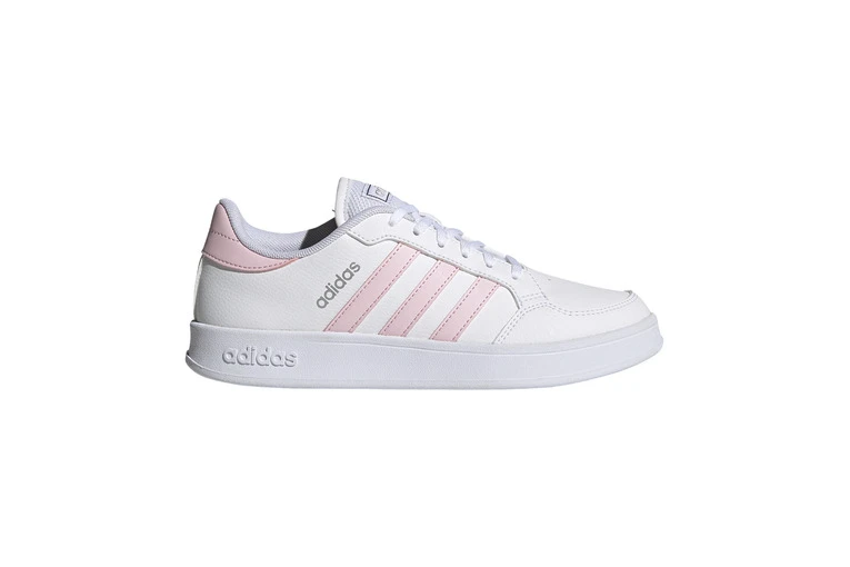 Adidas Breaknet Sneakers Wit/roze Dames 3 Adidas Breaknet Sneakers Wit/roze Dames