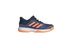 Adidas Adizero Club Tennisschoen Blauw/oranje Kids