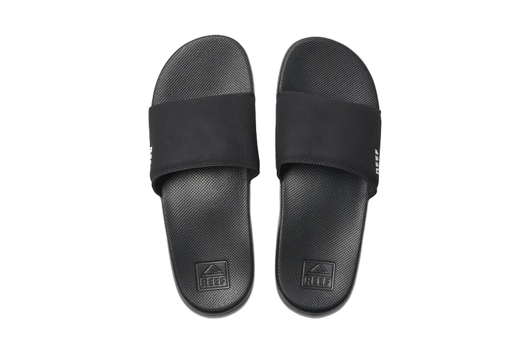 Reef One Slide Slipper Zwart Heren 3 Reef One Slide Slipper Zwart Heren