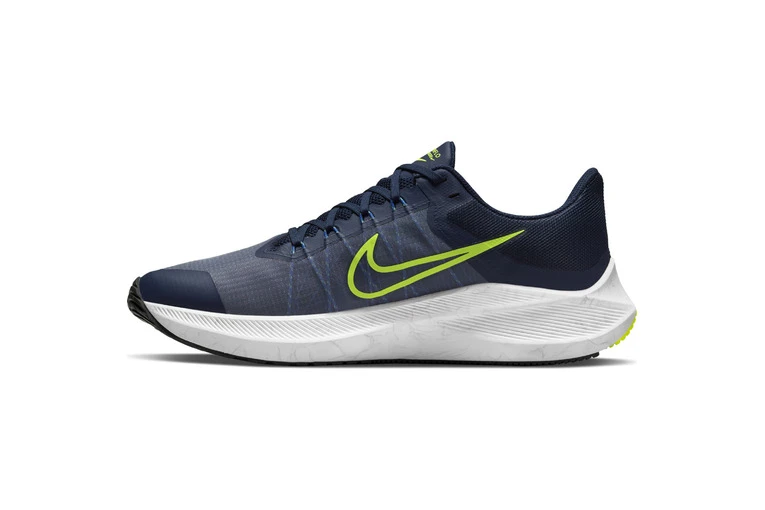 Nike Winflo 8 Loopschoen Midnight Navy/volt Heren 4 Nike Winflo 8 Loopschoen Midnight Navy/volt Heren - Afbeelding 2
