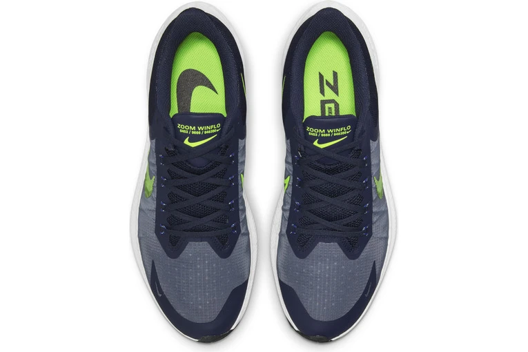 Nike Winflo 8 Loopschoen Midnight Navy/volt Heren 6 Nike Winflo 8 Loopschoen Midnight Navy/volt Heren - Afbeelding 4