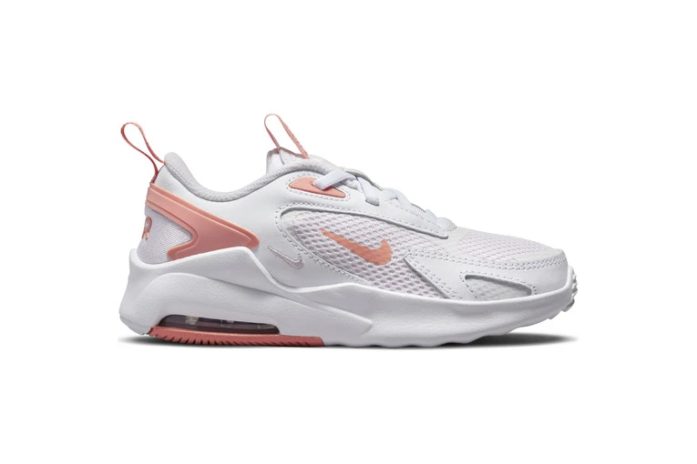 Nike Air Max Bolt Sneaker Wit/roze Meisjes 3 Nike Air Max Bolt Sneaker Wit/roze Meisjes