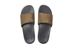 Reef One Slide Slipper Grey/tan Heren