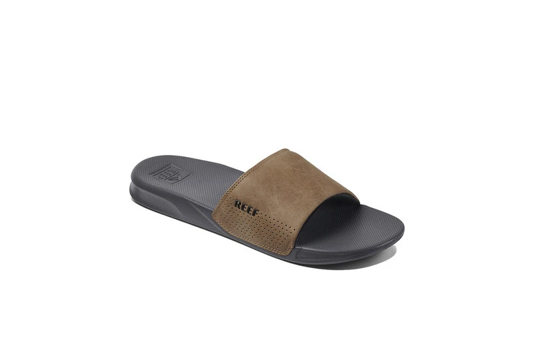 Reef One Slide Slipper Grey/tan Heren 5 Reef One Slide Slipper Grey/tan Heren - Afbeelding 3