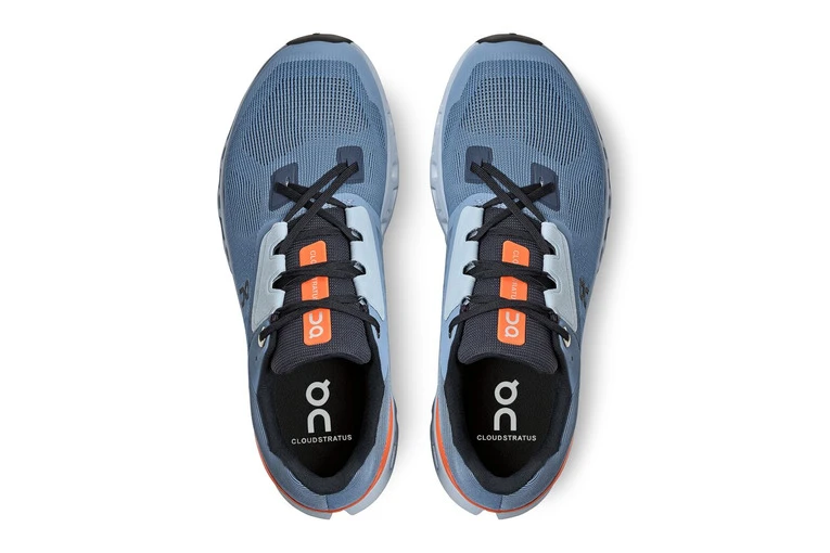 On Cloudstratus Loopschoen Lake/flare Dames 5 On Cloudstratus Loopschoen Lake/flare Dames - Afbeelding 3