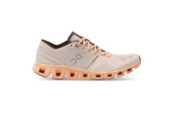 On Cloud X Loopschoen Silver/almond Dames