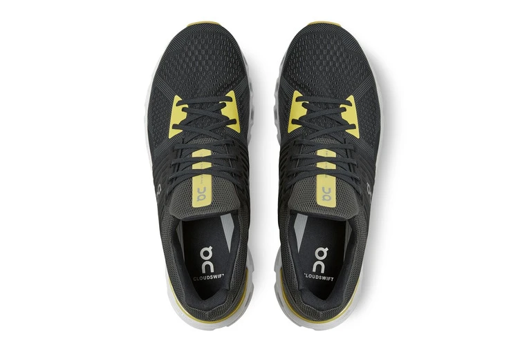 On Cloudswift Loopschoen Magnet/citron Heren 5 On Cloudswift Loopschoen Magnet/citron Heren - Afbeelding 3