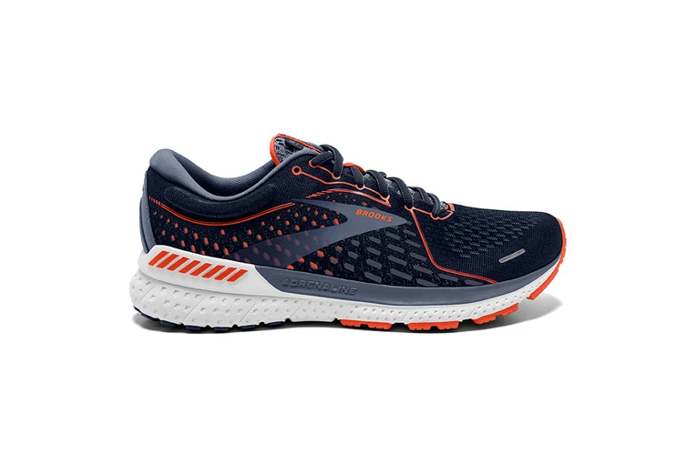 Brooks Adrenaline GTS 21 Loopschoen Navy/red Clay/grey Heren 3 Brooks Adrenaline GTS 21 Loopschoen Navy/red Clay/grey Heren