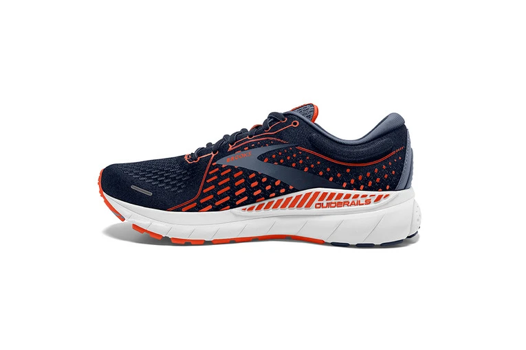 Brooks Adrenaline GTS 21 Loopschoen Navy/red Clay/grey Heren 4 Brooks Adrenaline GTS 21 Loopschoen Navy/red Clay/grey Heren - Afbeelding 2