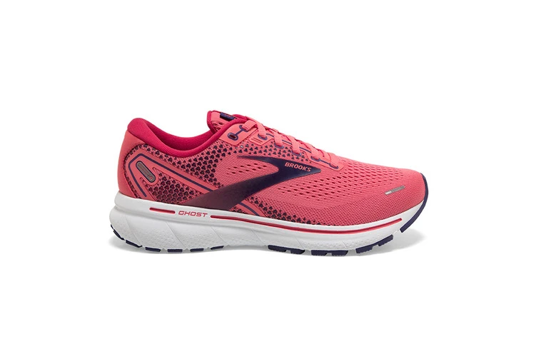 Brooks Ghost 14 Loopschoen Calypso Coral/barberry Dames 3 Brooks Ghost 14 Loopschoen Calypso Coral/barberry Dames