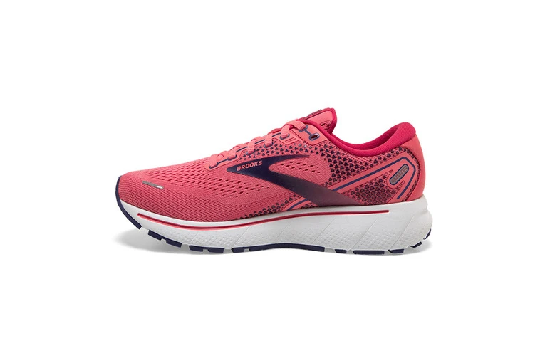 Brooks Ghost 14 Loopschoen Calypso Coral/barberry Dames 4 Brooks Ghost 14 Loopschoen Calypso Coral/barberry Dames - Afbeelding 2
