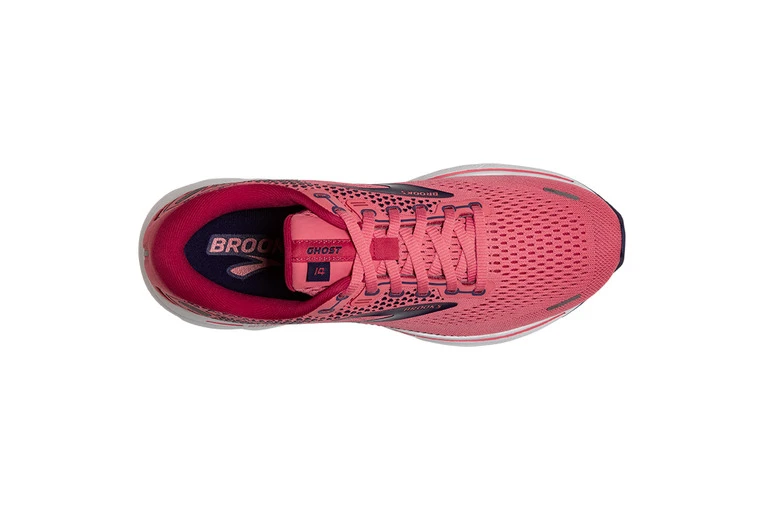 Brooks Ghost 14 Loopschoen Calypso Coral/barberry Dames 6 Brooks Ghost 14 Loopschoen Calypso Coral/barberry Dames - Afbeelding 4