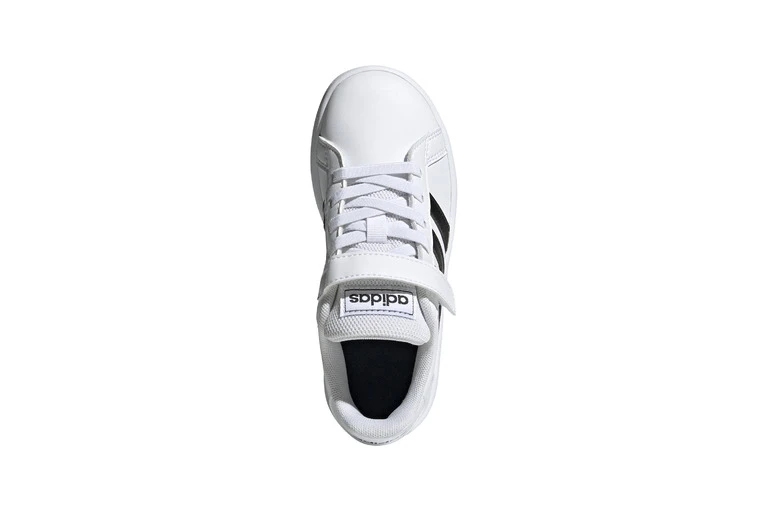 Adidas Grand Court Sneaker Wit/zwart KIDS 5 Adidas Grand Court Sneaker Wit/zwart KIDS - Afbeelding 3