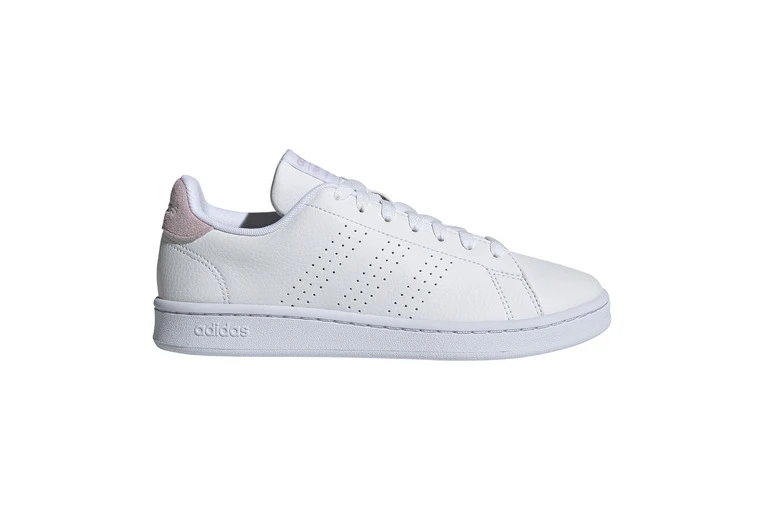Adidas Advantage Sneaker Wit/aero Roze Dames 3 Adidas Advantage Sneaker Wit/aero Roze Dames