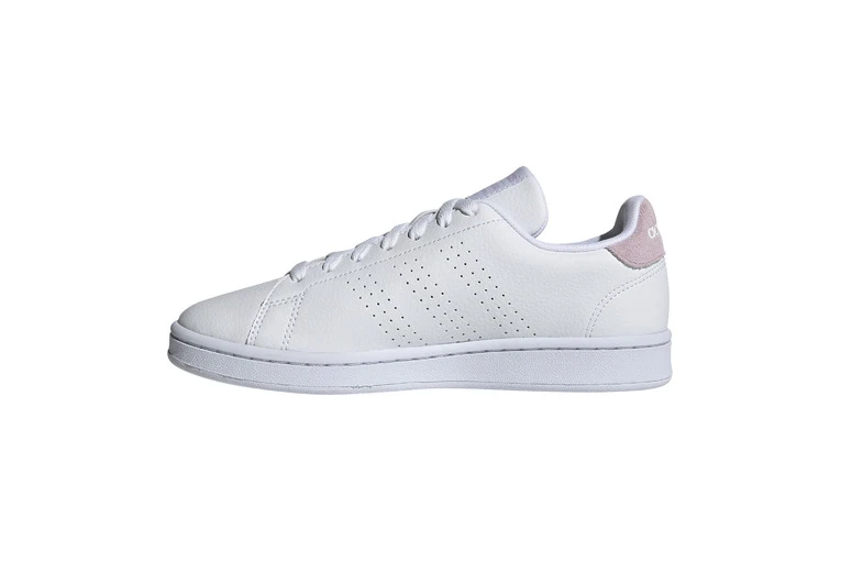 Adidas Advantage Sneaker Wit/aero Roze Dames 4 Adidas Advantage Sneaker Wit/aero Roze Dames - Afbeelding 2