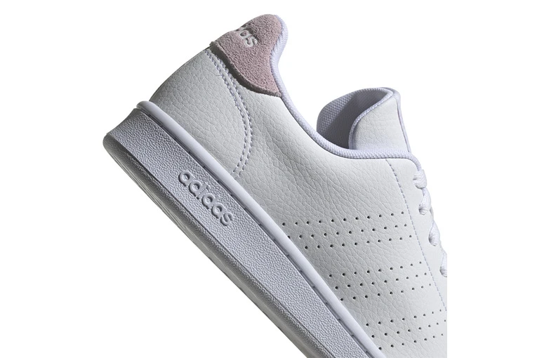 Adidas Advantage Sneaker Wit/aero Roze Dames 6 Adidas Advantage Sneaker Wit/aero Roze Dames - Afbeelding 4