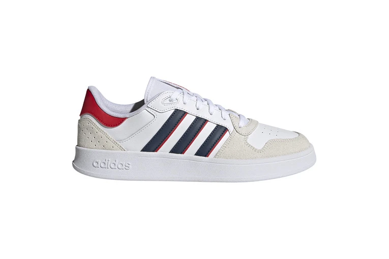 Adidas Breaknet Plus Sneakers Wit/rood/navy Heren 3 Adidas Breaknet Plus Sneakers Wit/rood/navy Heren